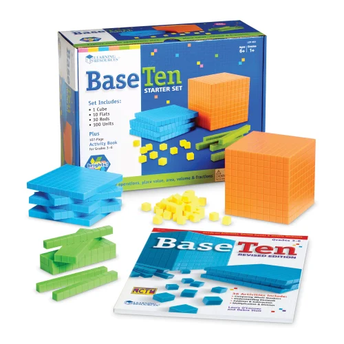 Learning Resources Puzzle Brights!® Base Ten Starter Set