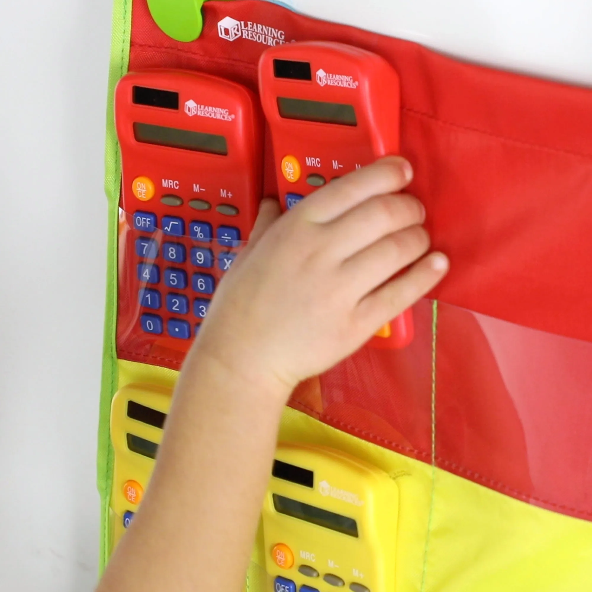 Learning Resources Puzzle Rainbow Calculators & Storage Chart - Image 3