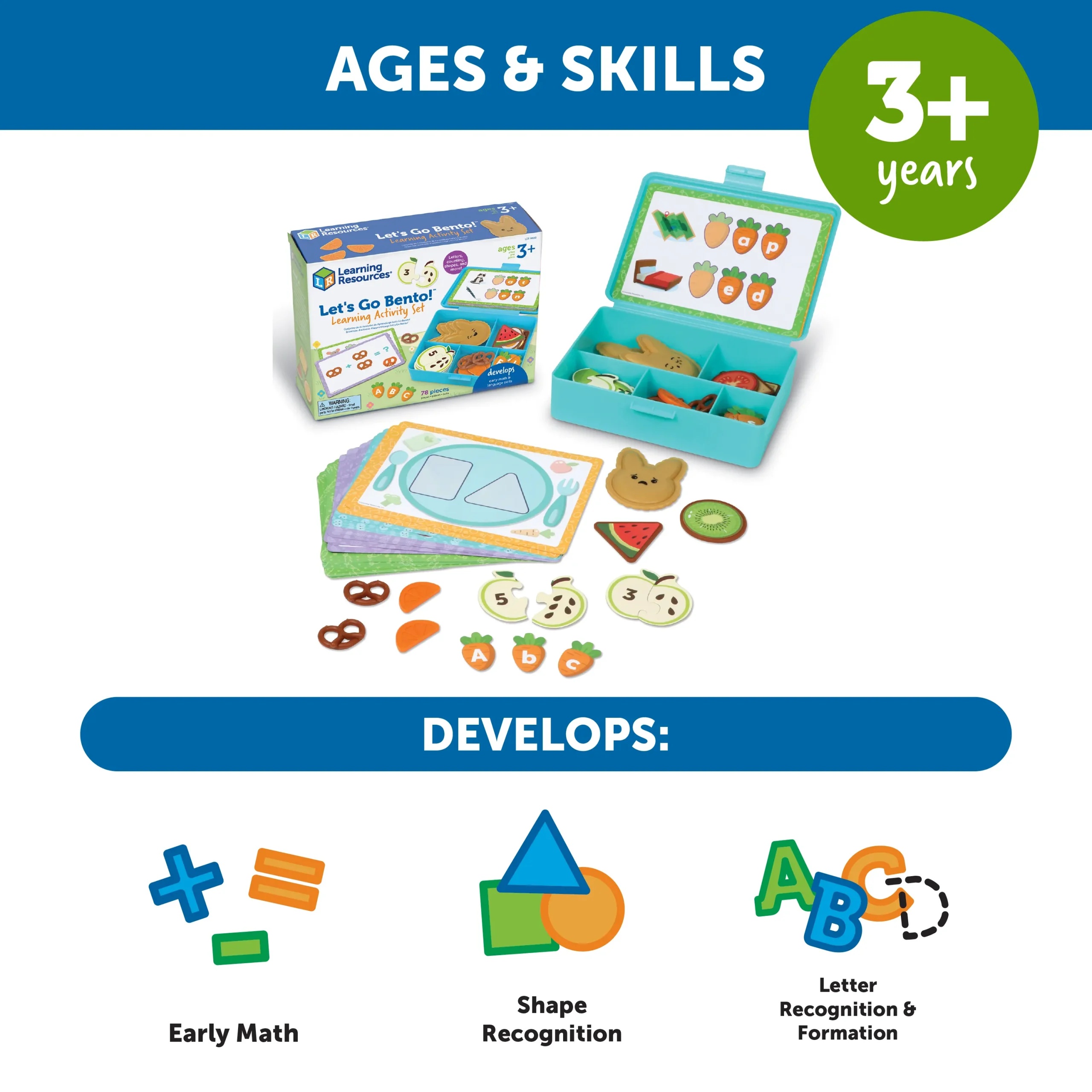 Learning Resources Puzzle Let’s Go Bento! Learning Activity Set - Image 6