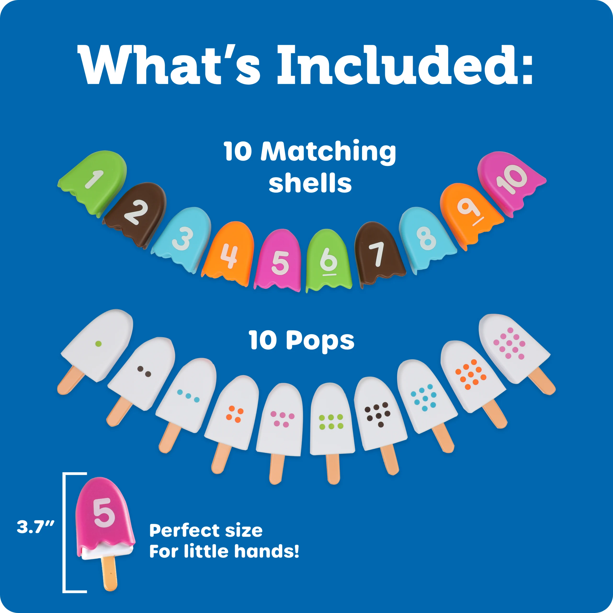 Learning Resources Puzzle Smart Snacks® Number Pops - Image 2