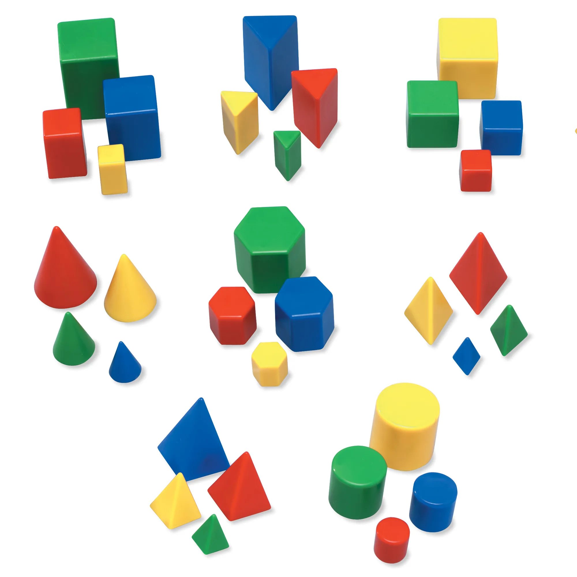 Learning Resources Puzzle Mini GeoSolids® - Image 3