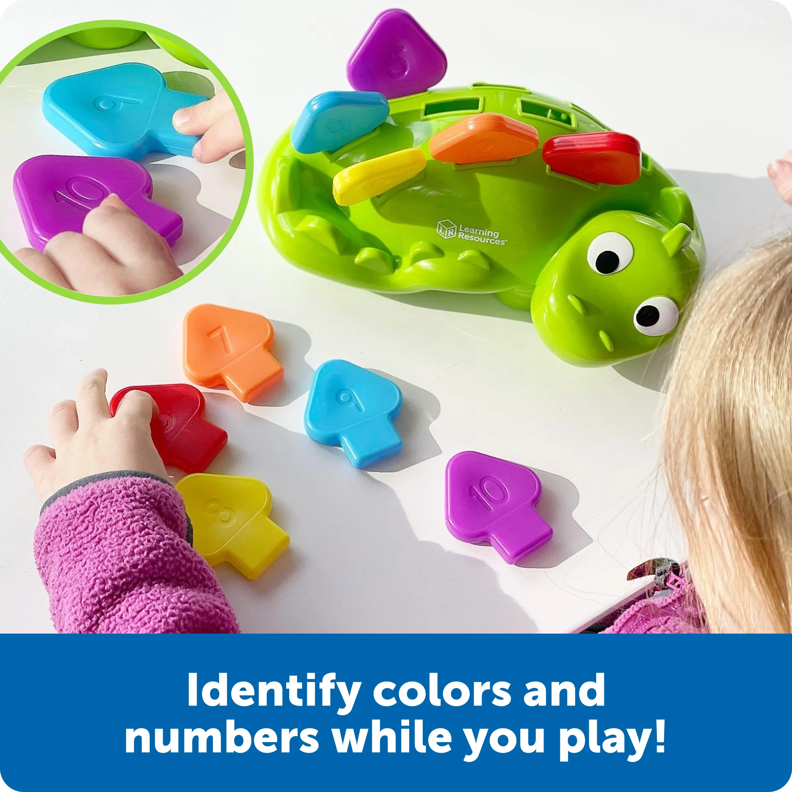 Learning Resources Puzzle Steggy the Fine Motor Dino - Image 4