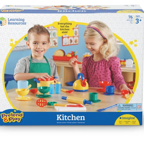 Alternative view of Learning Resources Puzzle Pretend & Play® Kitchen Set