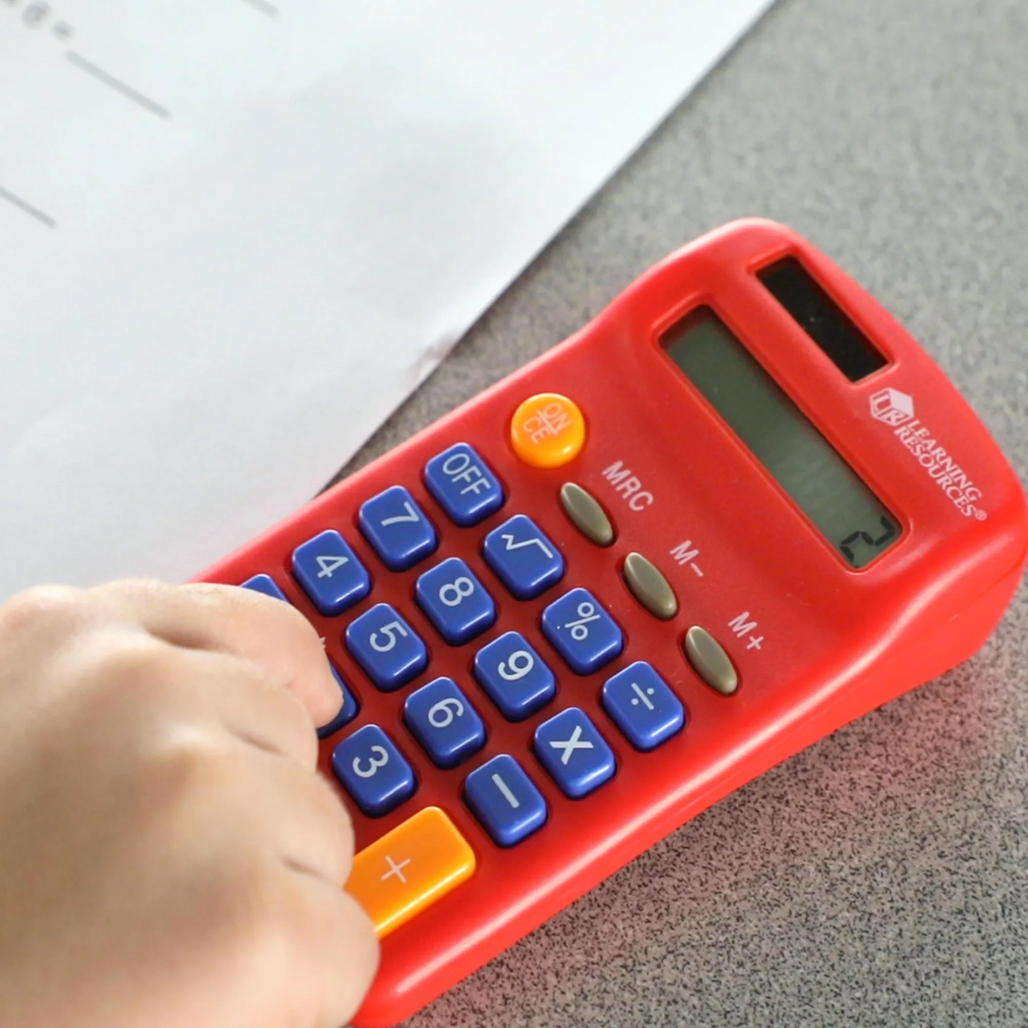 Learning Resources Puzzle Rainbow Calculators & Storage Chart - Image 9