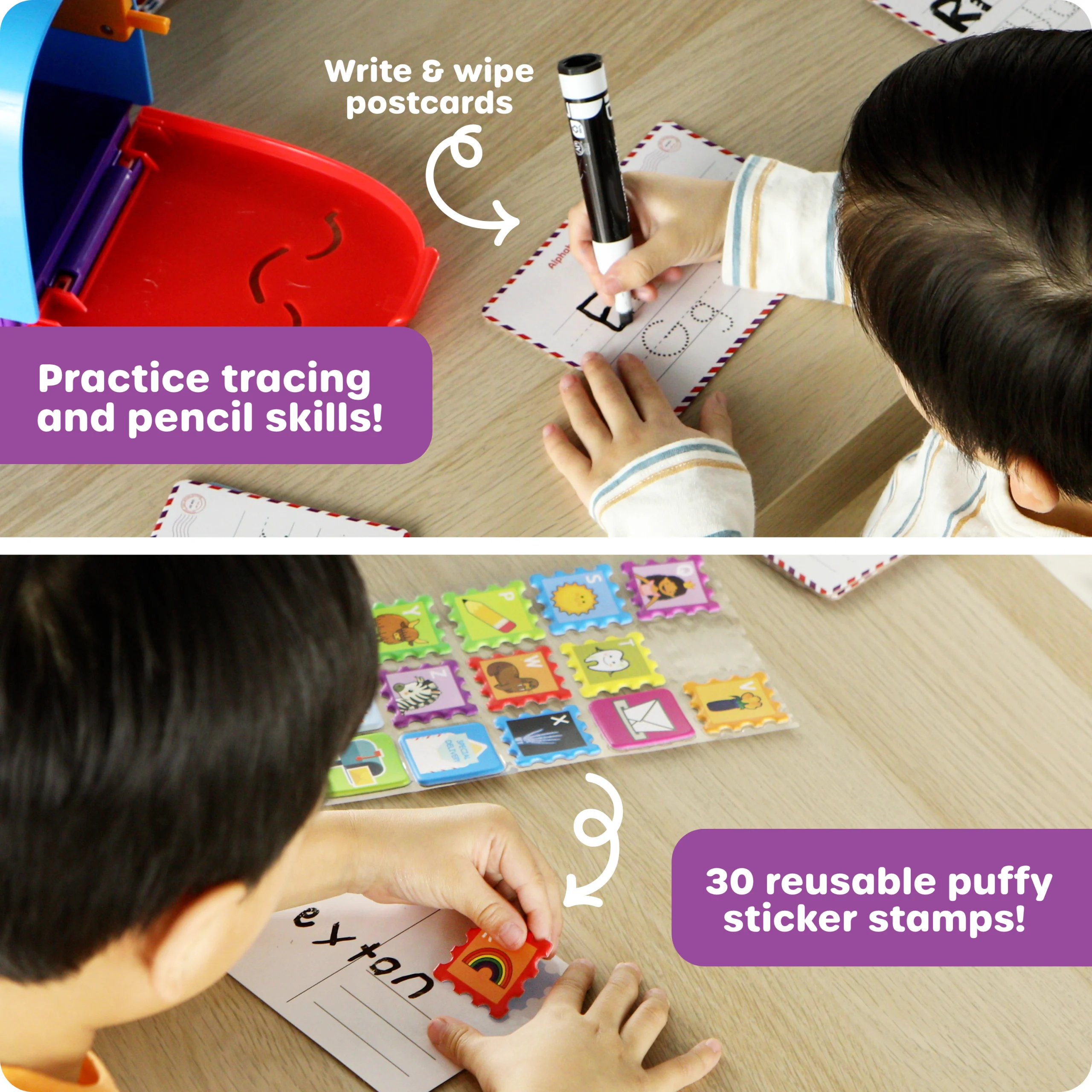 Learning Resources Puzzle Alphabet Learning Mailbox - Image 4