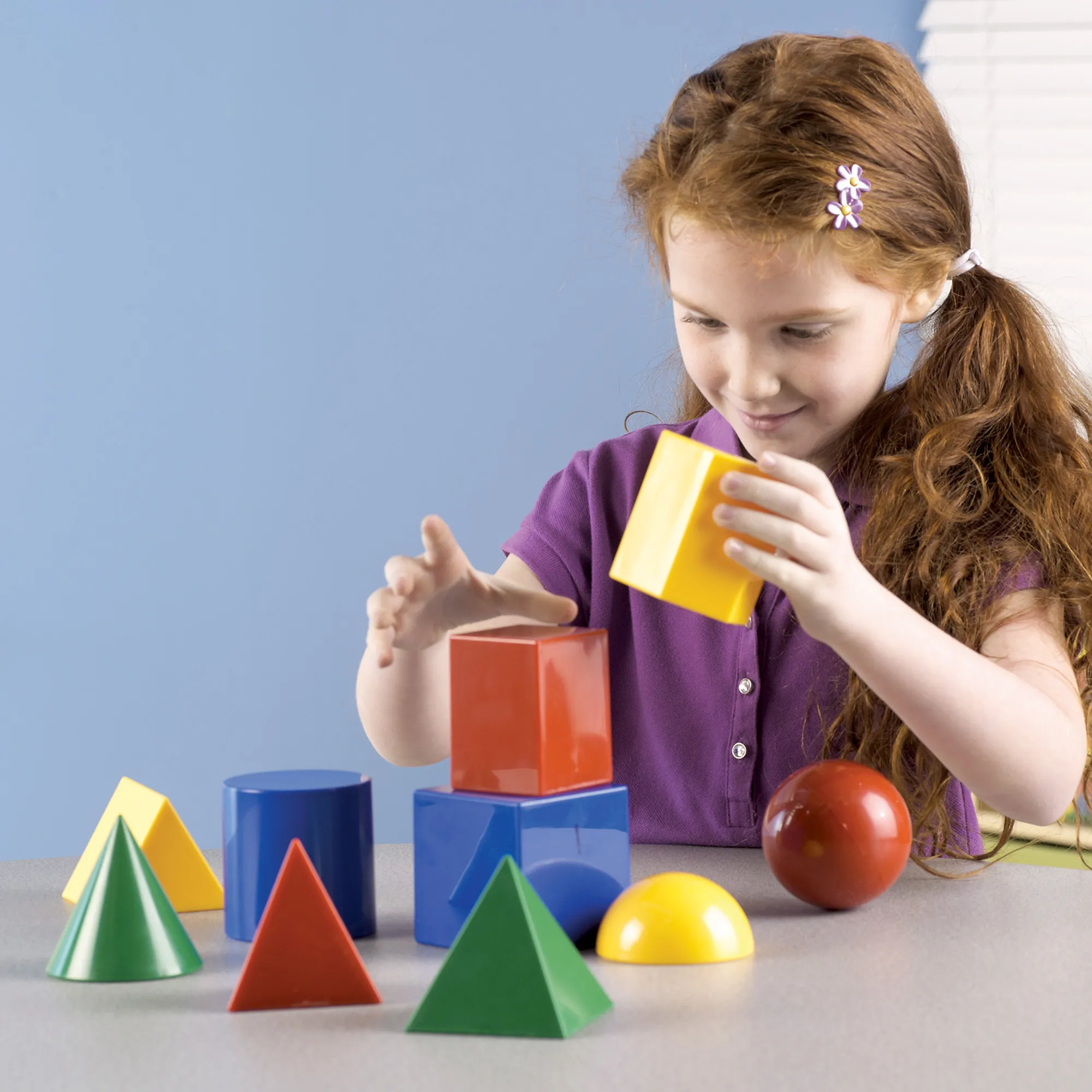 Learning Resources Puzzle Large Plastic Geometric Shapes - Image 4