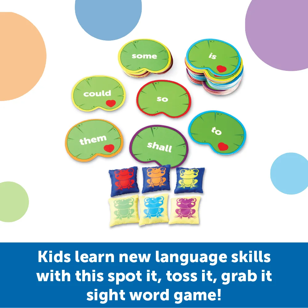 Learning Resources Puzzle Sight Words Toss - Image 3