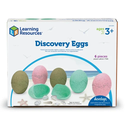 Alternative view of Learning Resources Puzzle Discovery Eggs