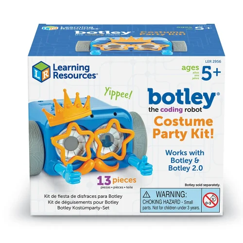 Alternative view of Learning Resources Puzzle Botley® the Coding Robot Costume Party Kit