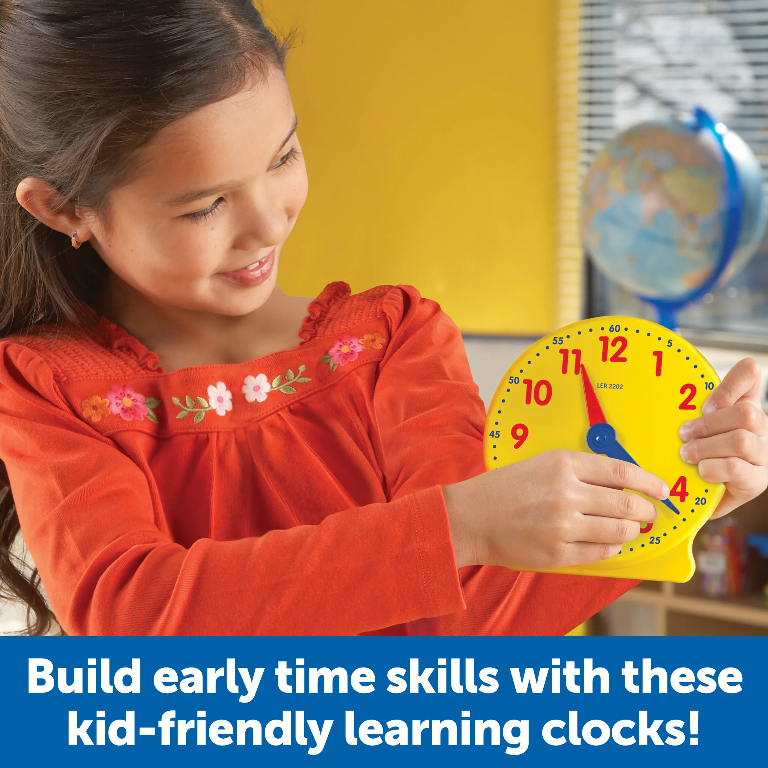 Learning Resources Puzzle Big Time™ Classroom Clock Kit - Image 4