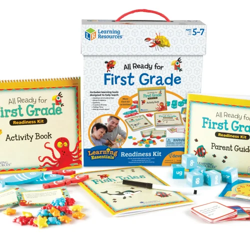 Learning Resources Puzzle All Ready for First Grade Readiness Kit