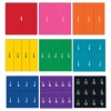 Learning Resources Puzzle Double-Sided Magnetic Demonstration Rainbow Fraction® Squares