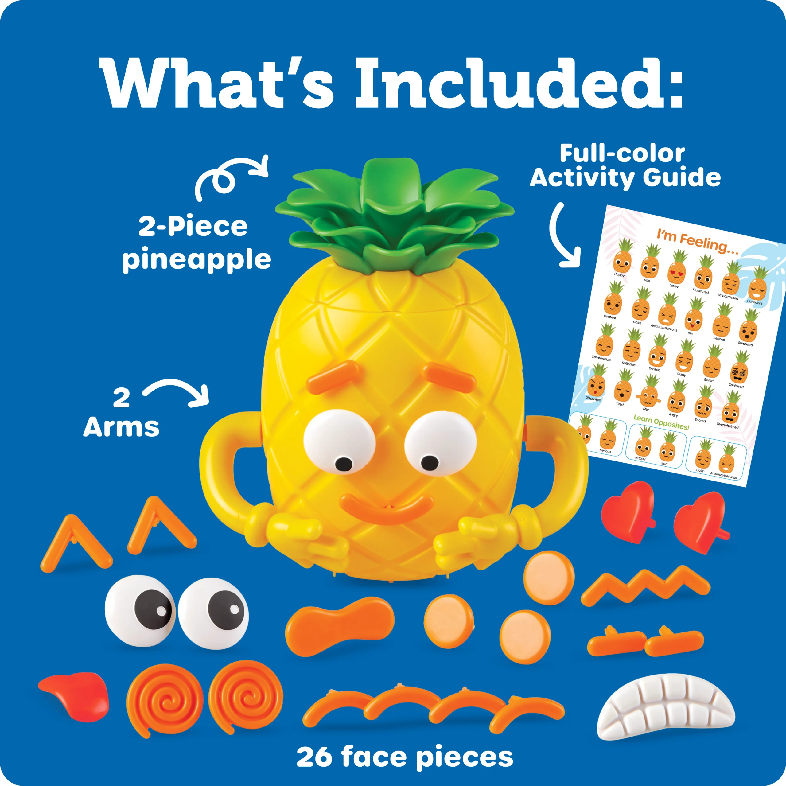 Learning Resources Puzzle Big Feelings Pineapple - Image 2