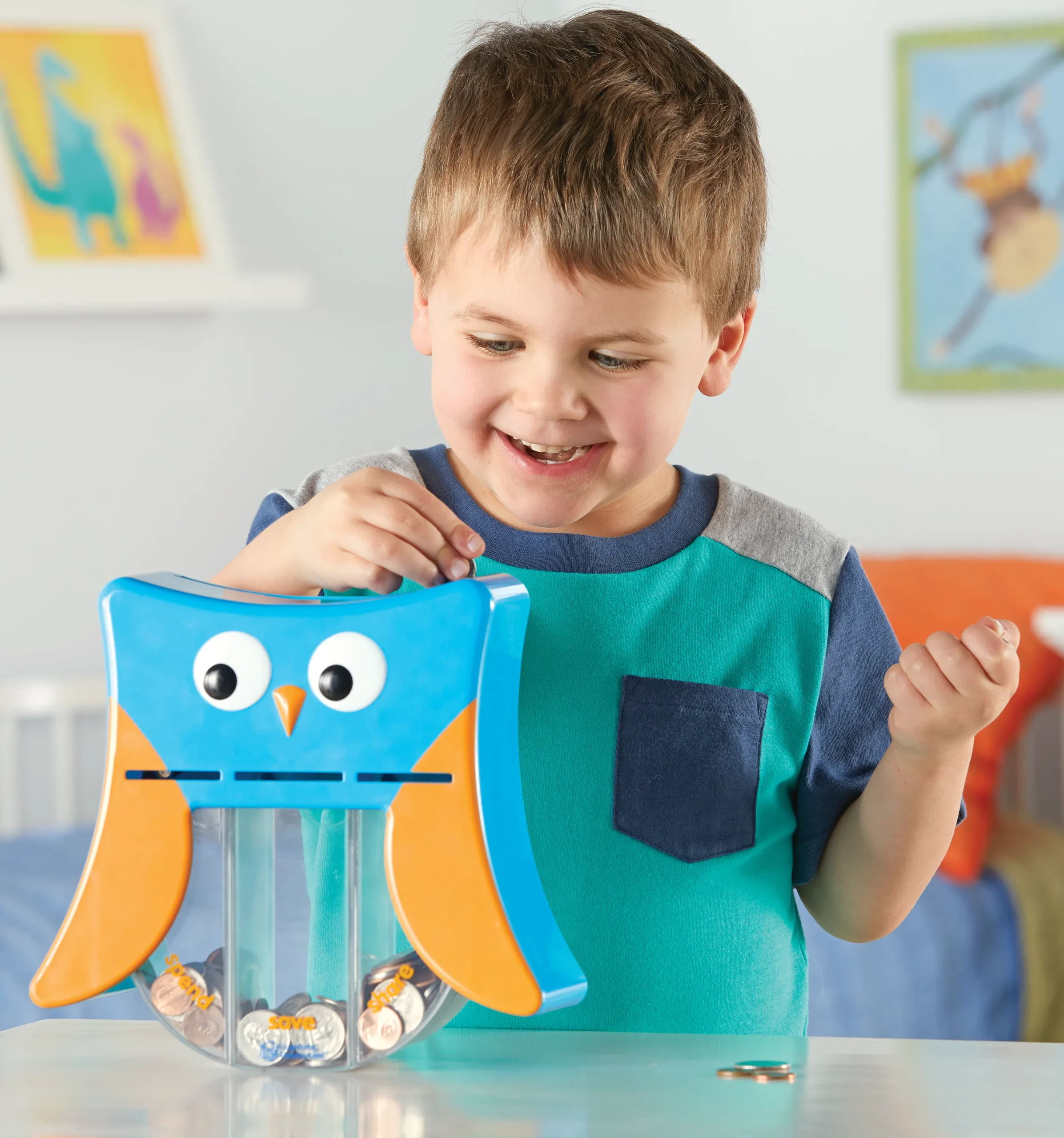 Learning Resources Puzzle Wise Owl Teaching Bank - Image 6
