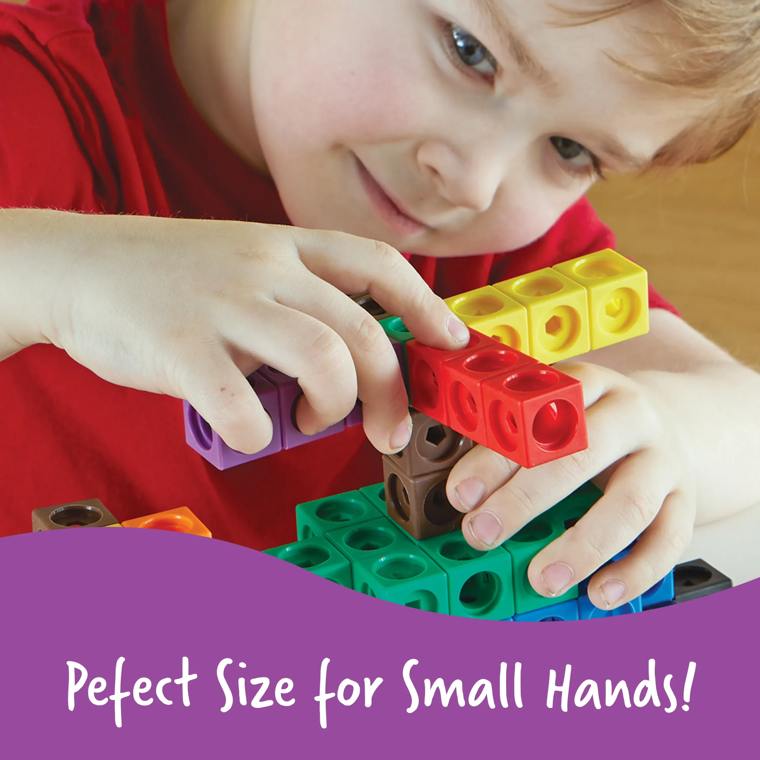 Learning Resources Puzzle MathLink® Cubes Elementary Math Activity Set - Image 6