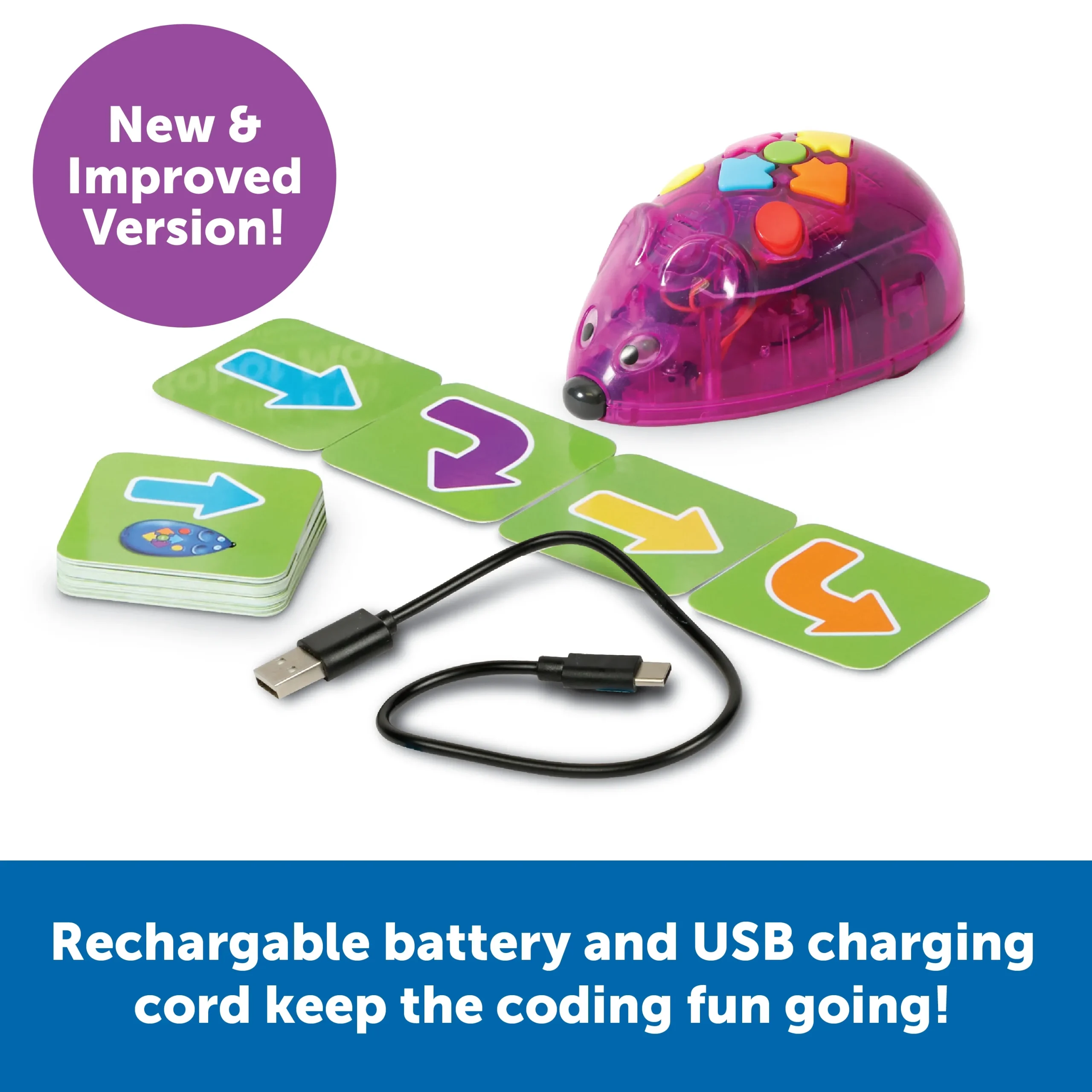 Learning Resources Puzzle Rechargeable Code & Go® Mouse - Image 5