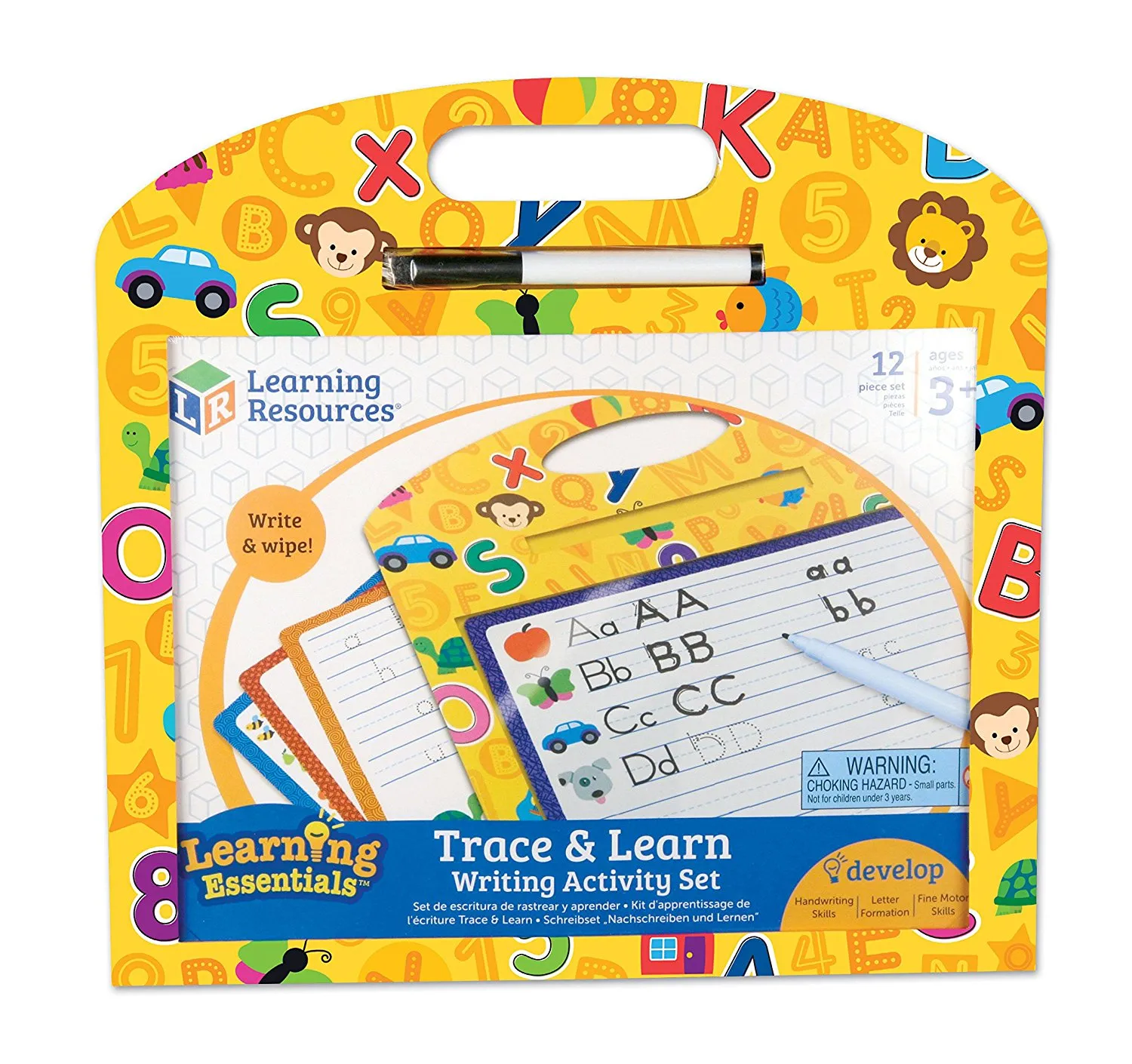 Learning Resources Puzzle Trace & Learn Writing Activity Set - Image 4