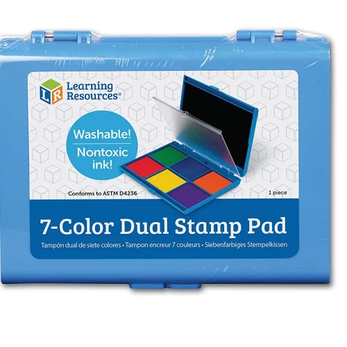 Alternative view of Learning Resources Puzzle 7-Color Dual Stamp Pad
