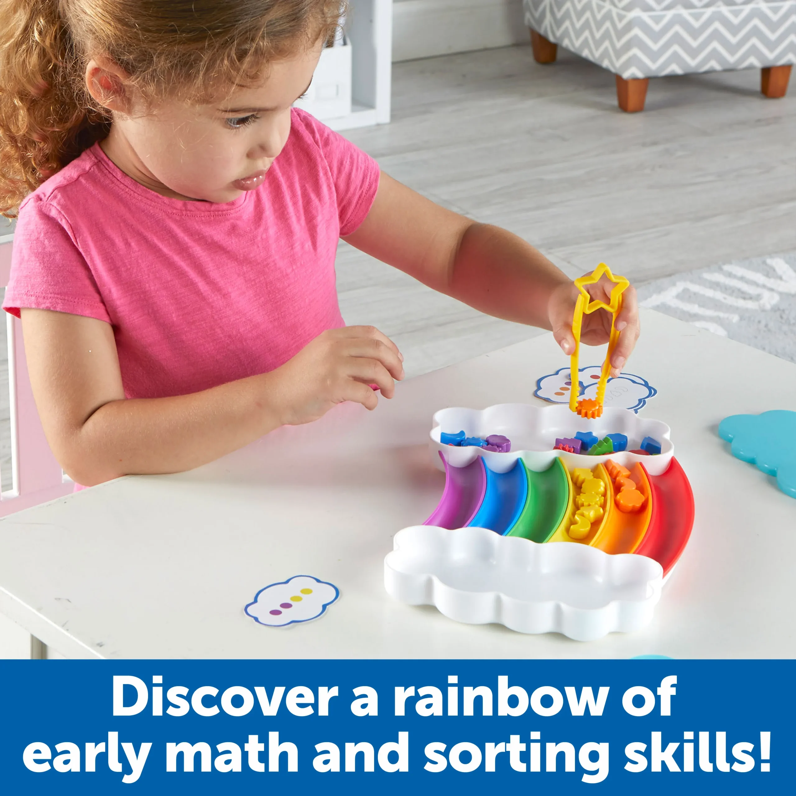 Learning Resources Puzzle Rainbow Sorting Activity Set - Image 3