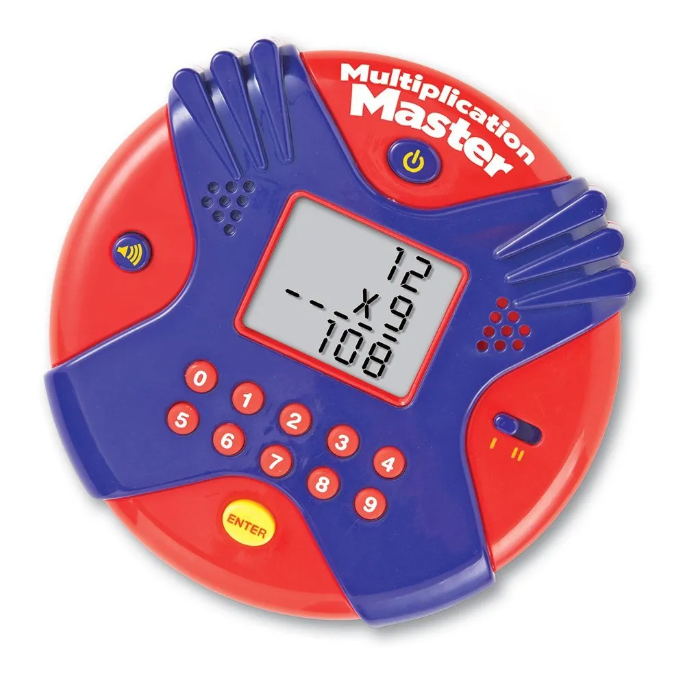 Learning Resources Puzzle Multiplication Master Electronic Flash Card