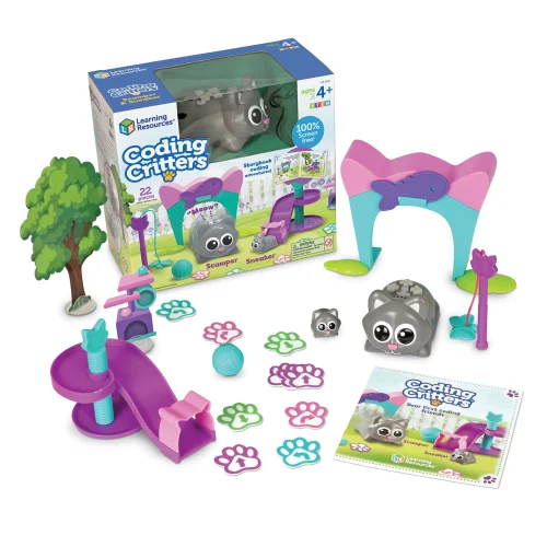 Learning Resources Puzzle Coding Critters® Scamper & Sneaker