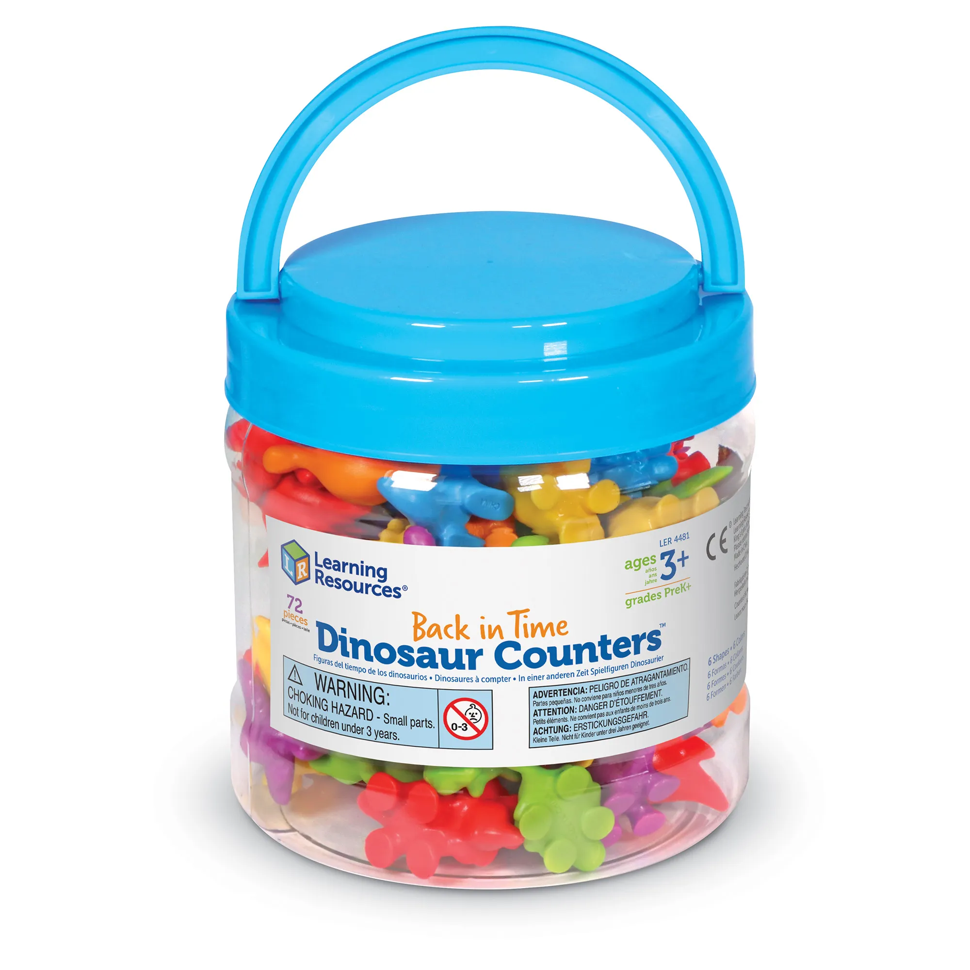 Learning Resources Puzzle Back in Time Dinosaur Counters™ - Image 7