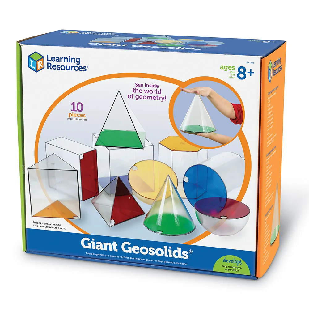 Learning Resources Puzzle Giant GeoSolids® - Image 2