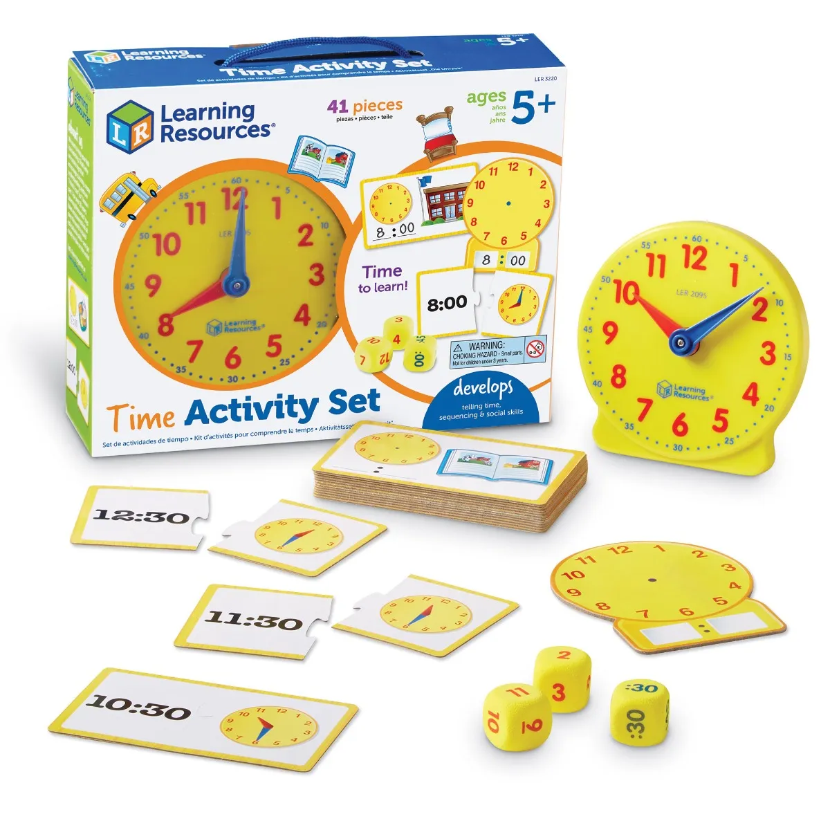 Learning Resources Puzzle Time Activity Set - Image 8