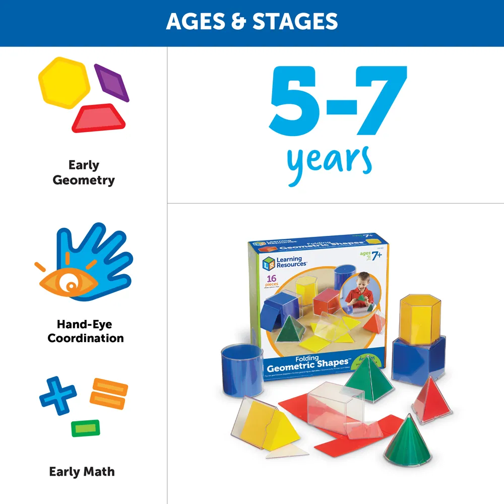 Learning Resources Puzzle Folding Geometric Shapes™ - Image 6