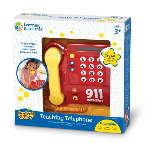Alternative view of Learning Resources Puzzle Pretend & Play Teaching Telephone