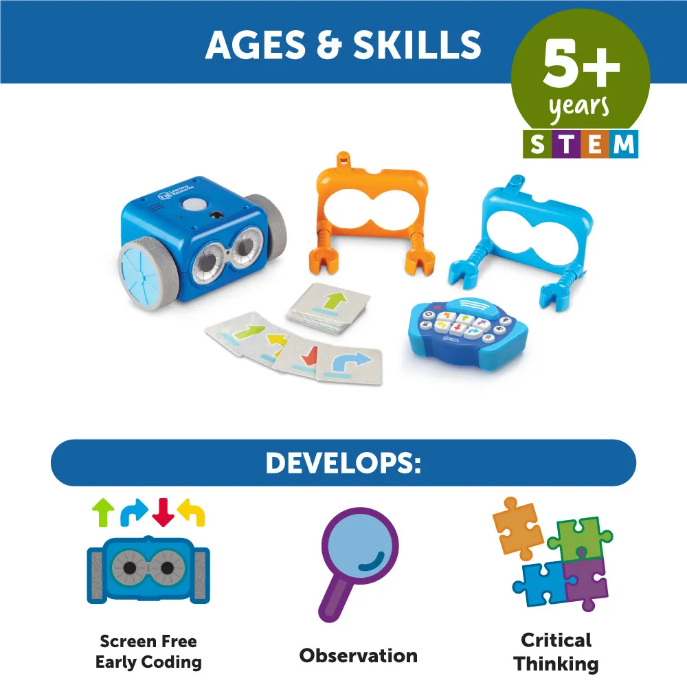 Learning Resources Puzzle Botley® 2.0 the Coding Robot Activity Set - Image 8