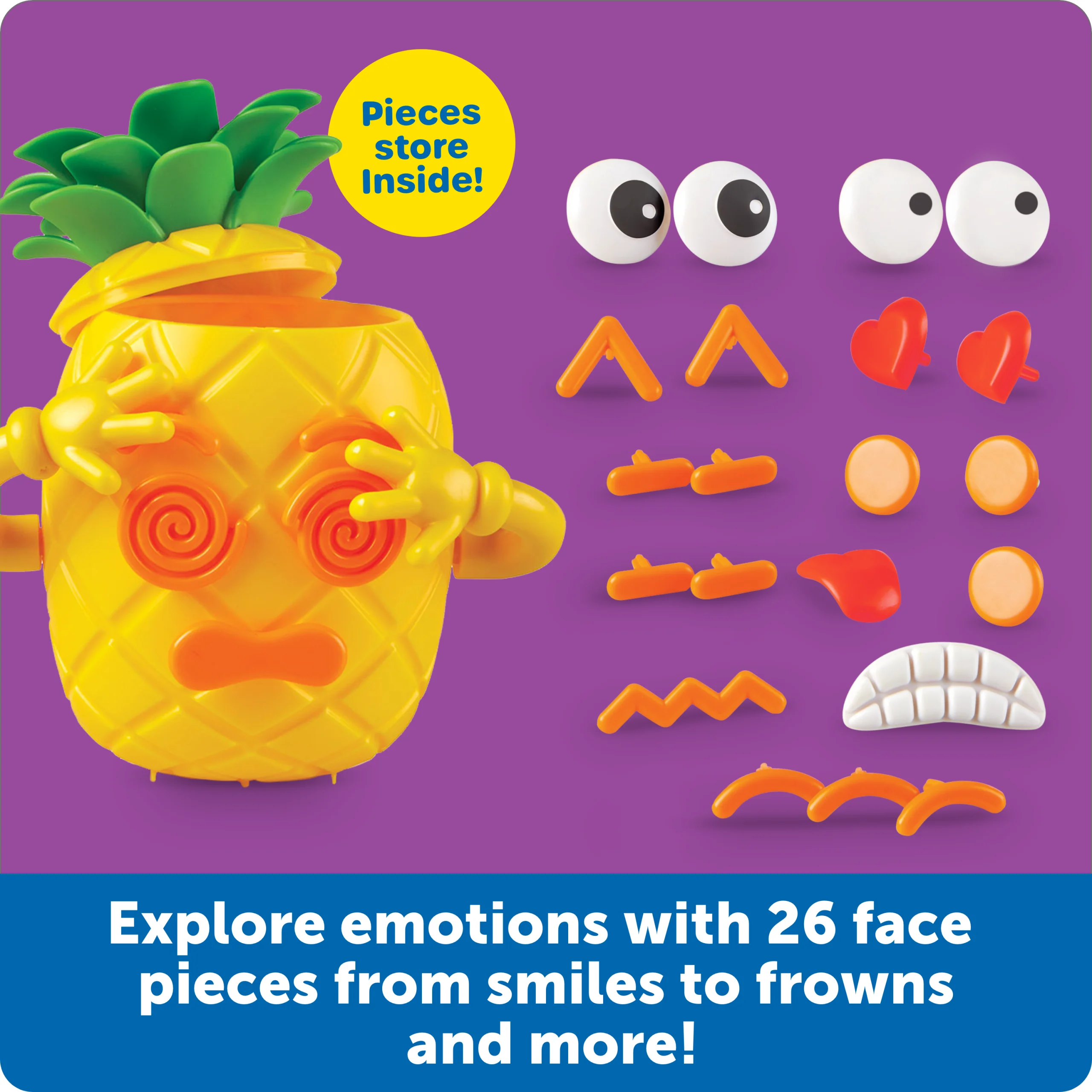 Learning Resources Puzzle Big Feelings Pineapple - Image 4