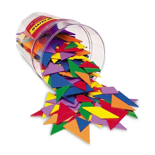 Learning Resources Puzzle 6-Color Tangrams