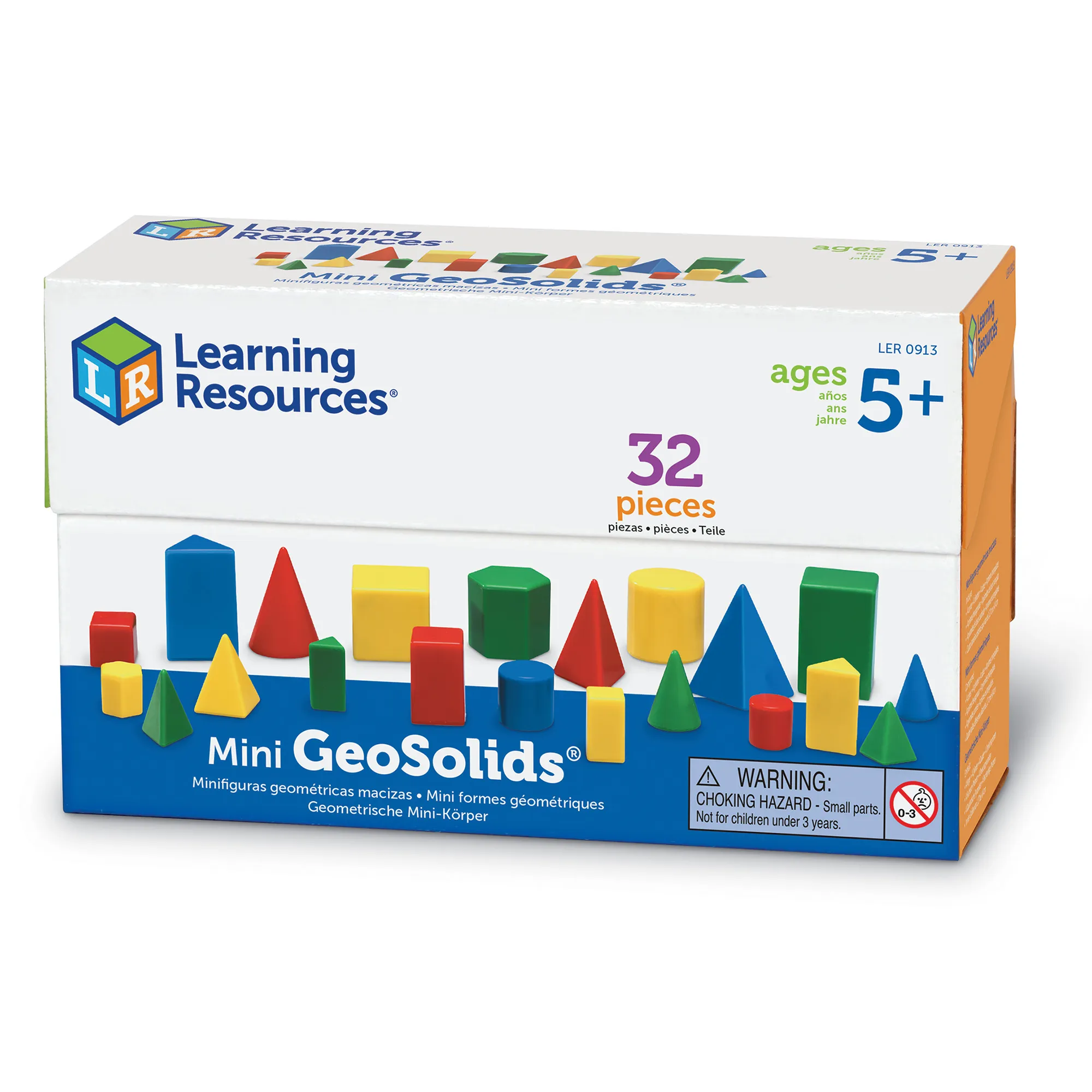 Learning Resources Puzzle Mini GeoSolids® - Image 2