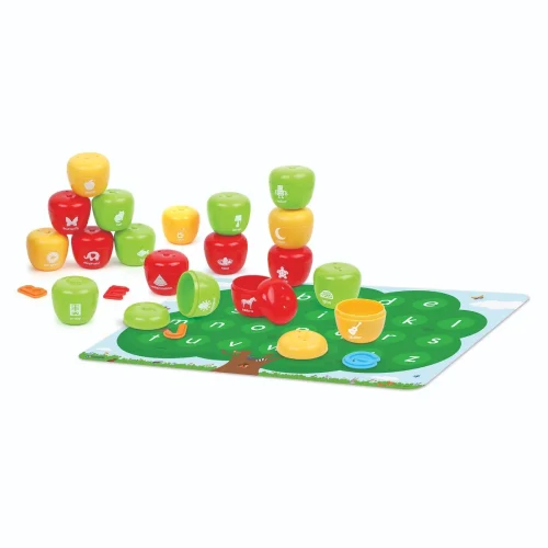 Alternative view of Learning Resources Puzzle Alphabet Apple Orchard