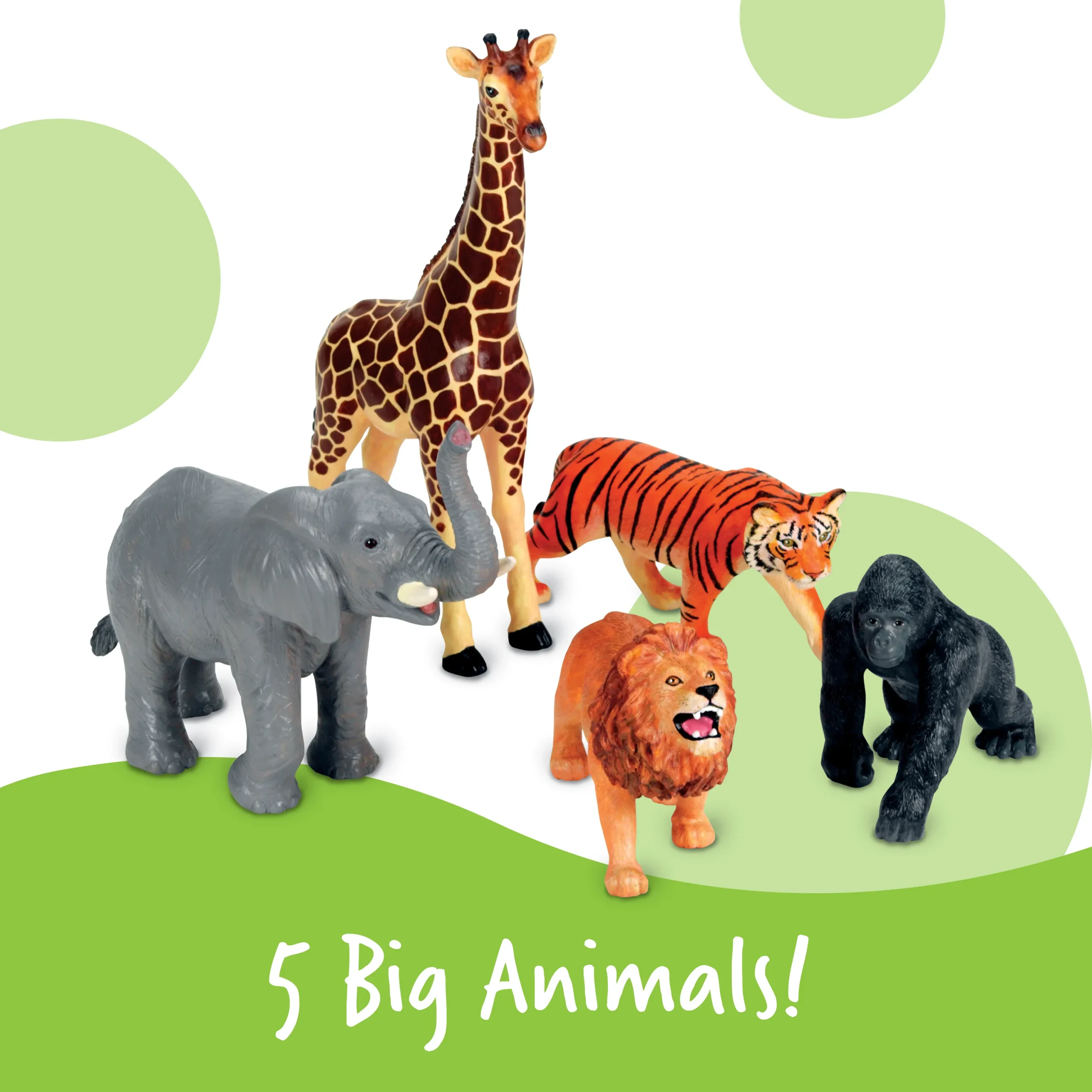 Learning Resources Puzzle Jumbo Jungle Animals - Image 3