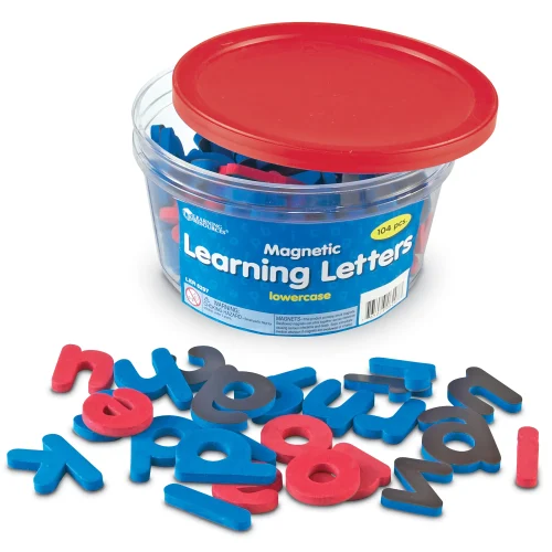 Learning Resources Puzzle Magnetic Learning Letters: Lowercase