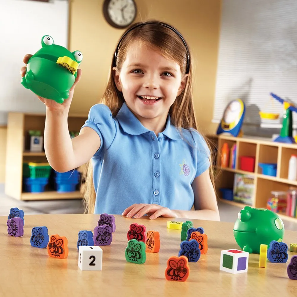 Learning Resources Puzzle Froggy Feeding Fun™ Fine Motor Skills Game - Image 3