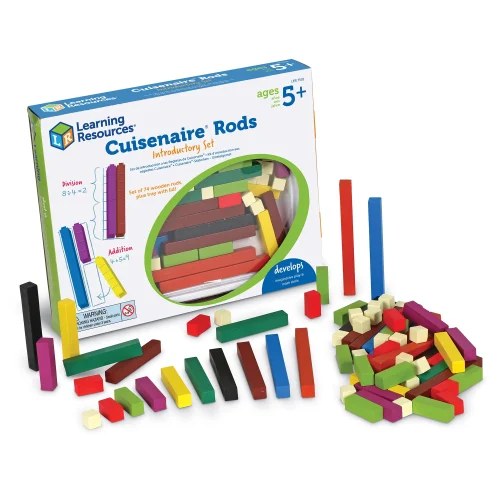 Learning Resources Puzzle Wooden Cuisenaire® Rods Introductory Set