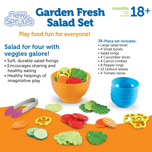 Alternative view of Learning Resources Puzzle New Sprouts® Garden Fresh Salad Set