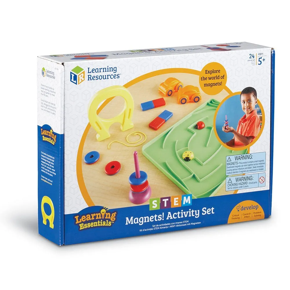 Learning Resources Puzzle STEM Magnets Activity Set - Image 7