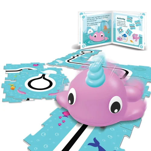 Learning Resources Puzzle Coding Critters® Go-Pets: Dipper the Narwhal