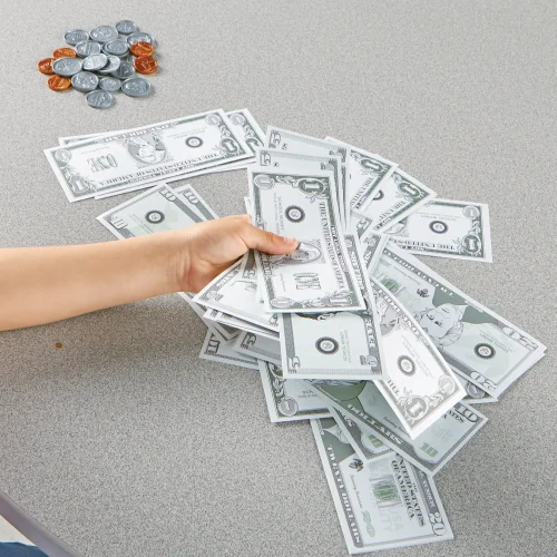 Alternative view of Learning Resources Puzzle Pretend & Play® Play Money