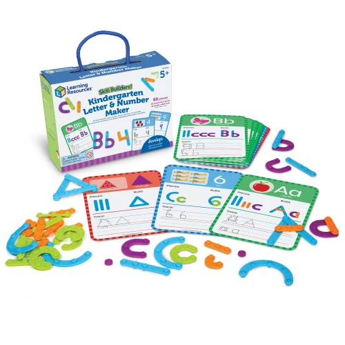 Learning Resources Puzzle Skill Builders! Letter & Number Maker