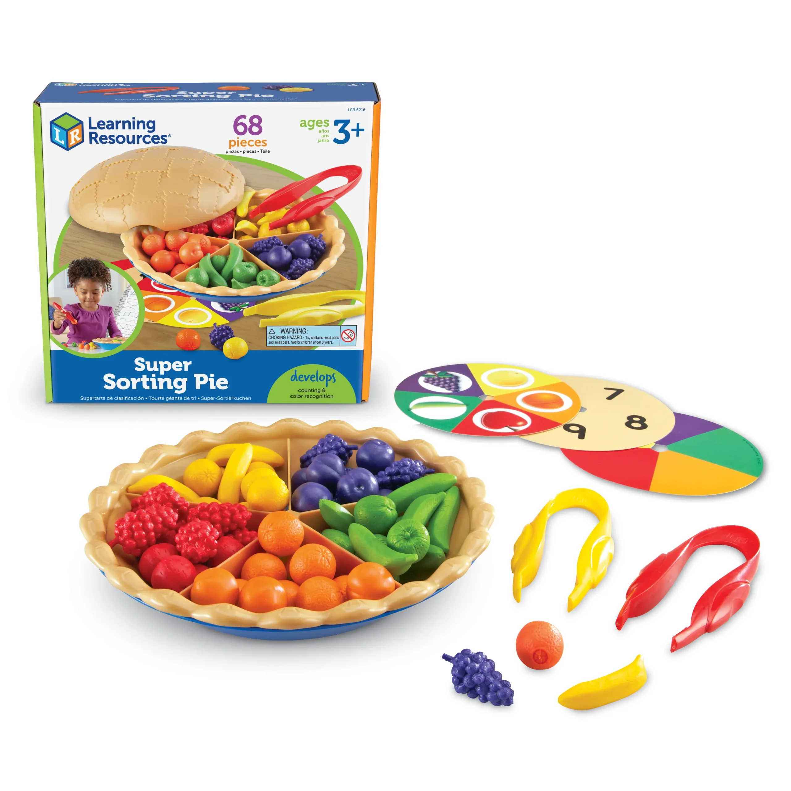Learning Resources Puzzle Super Sorting Pie