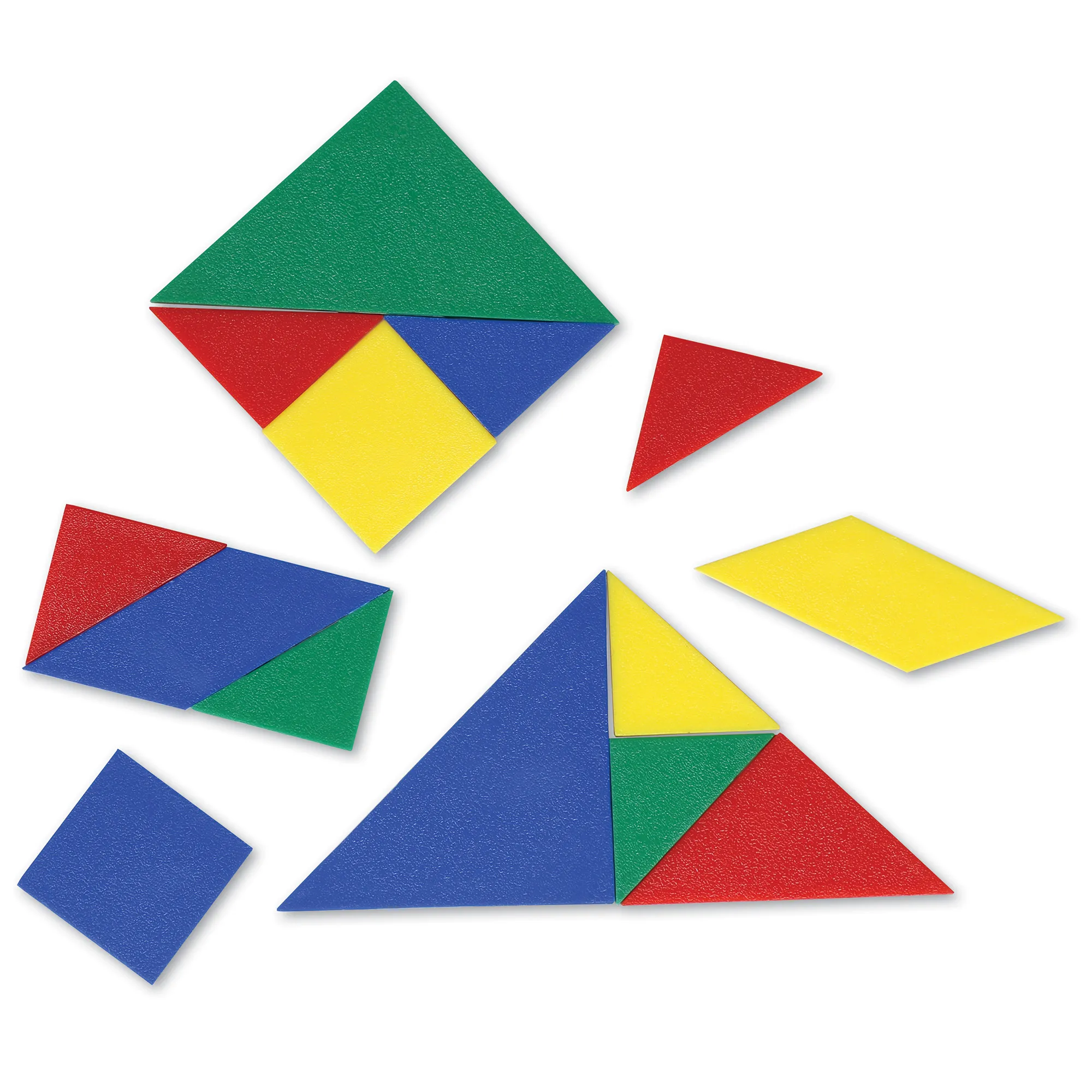 Learning Resources Puzzle 6-Color Tangrams - Image 3