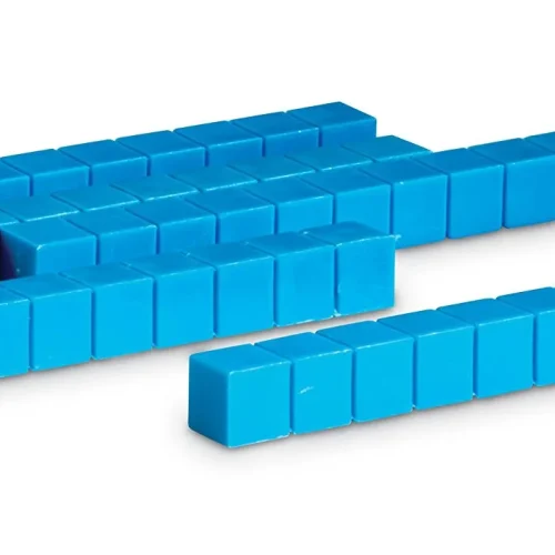 Learning Resources Puzzle Base Ten Rods, Set of 50