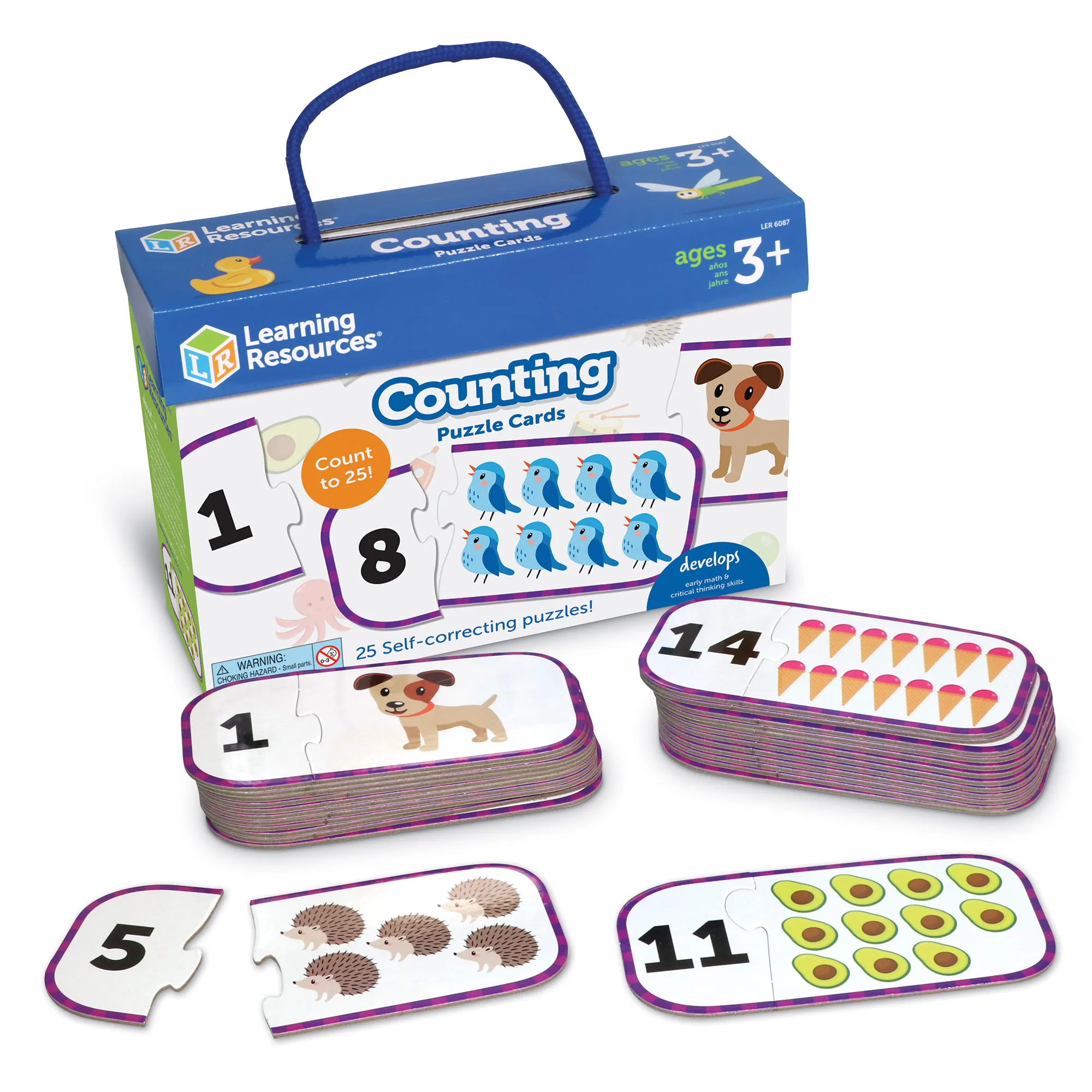 Learning Resources Puzzle Counting Puzzle Cards