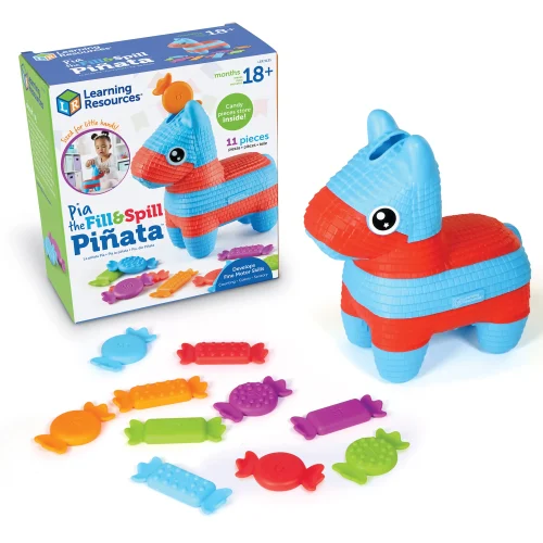 Learning Resources Puzzle Pia the Fill & Spill Pinata