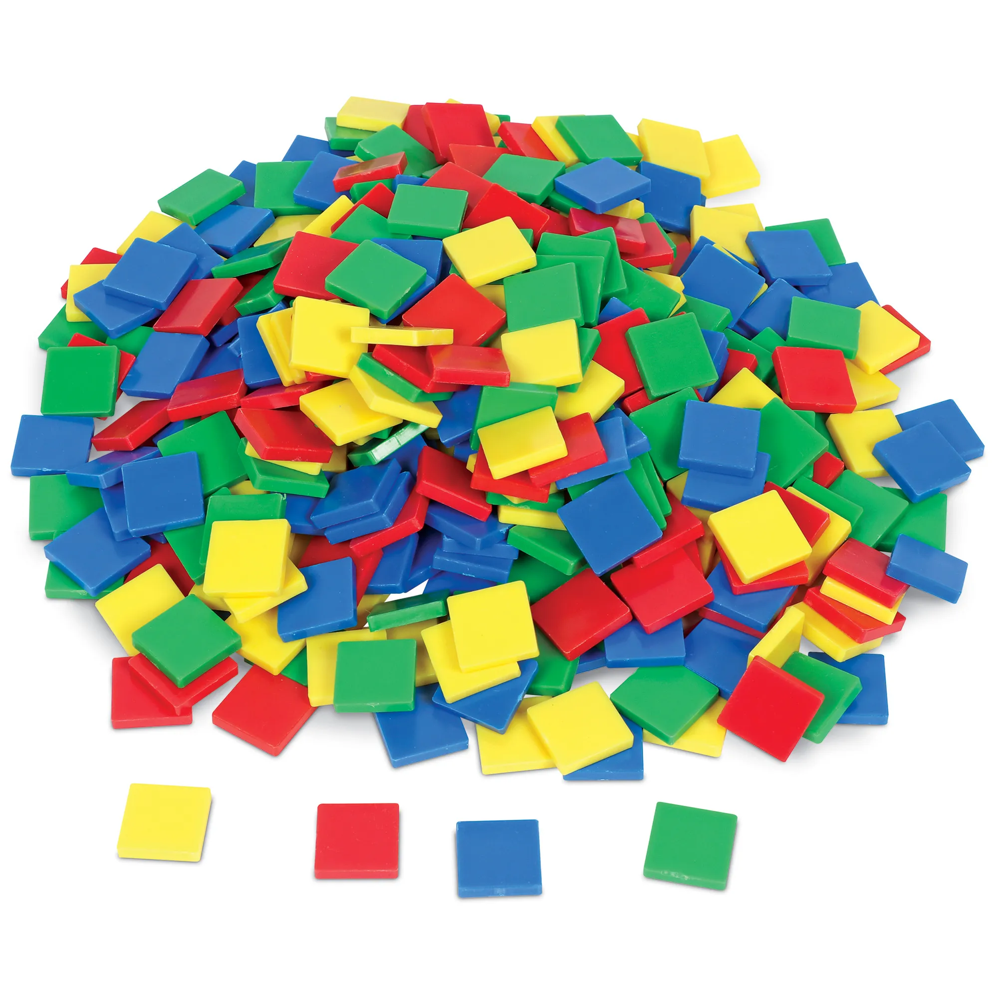 Learning Resources Puzzle Square Color Tiles, Set of 400 - Image 3
